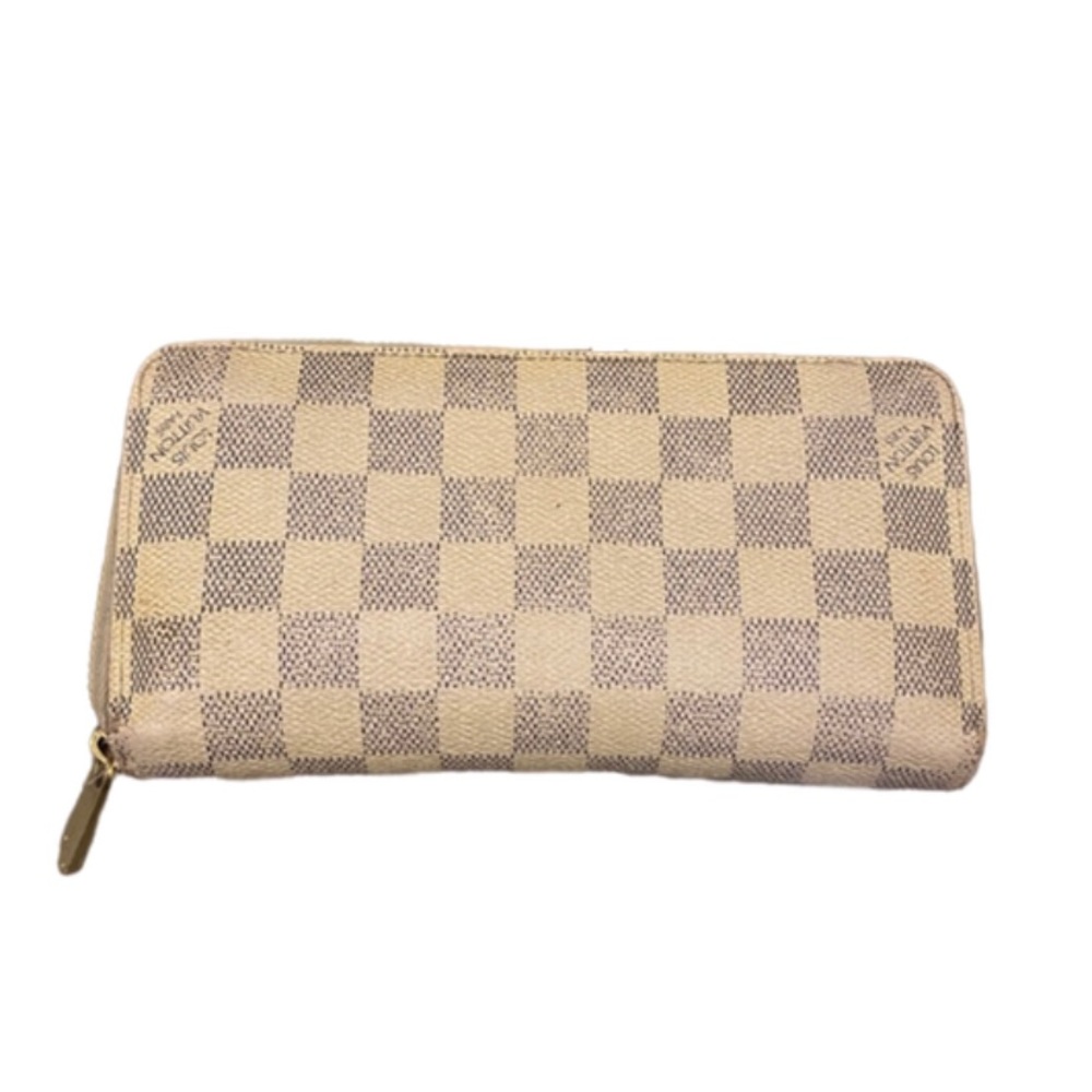 AUTHENTIC 💕Louis Vuitton💕 Damier Azur Zippy Wallet